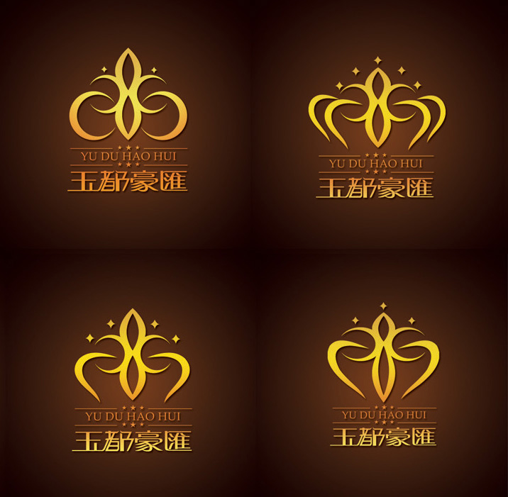 玉都豪汇娱乐会所设计logo/名片