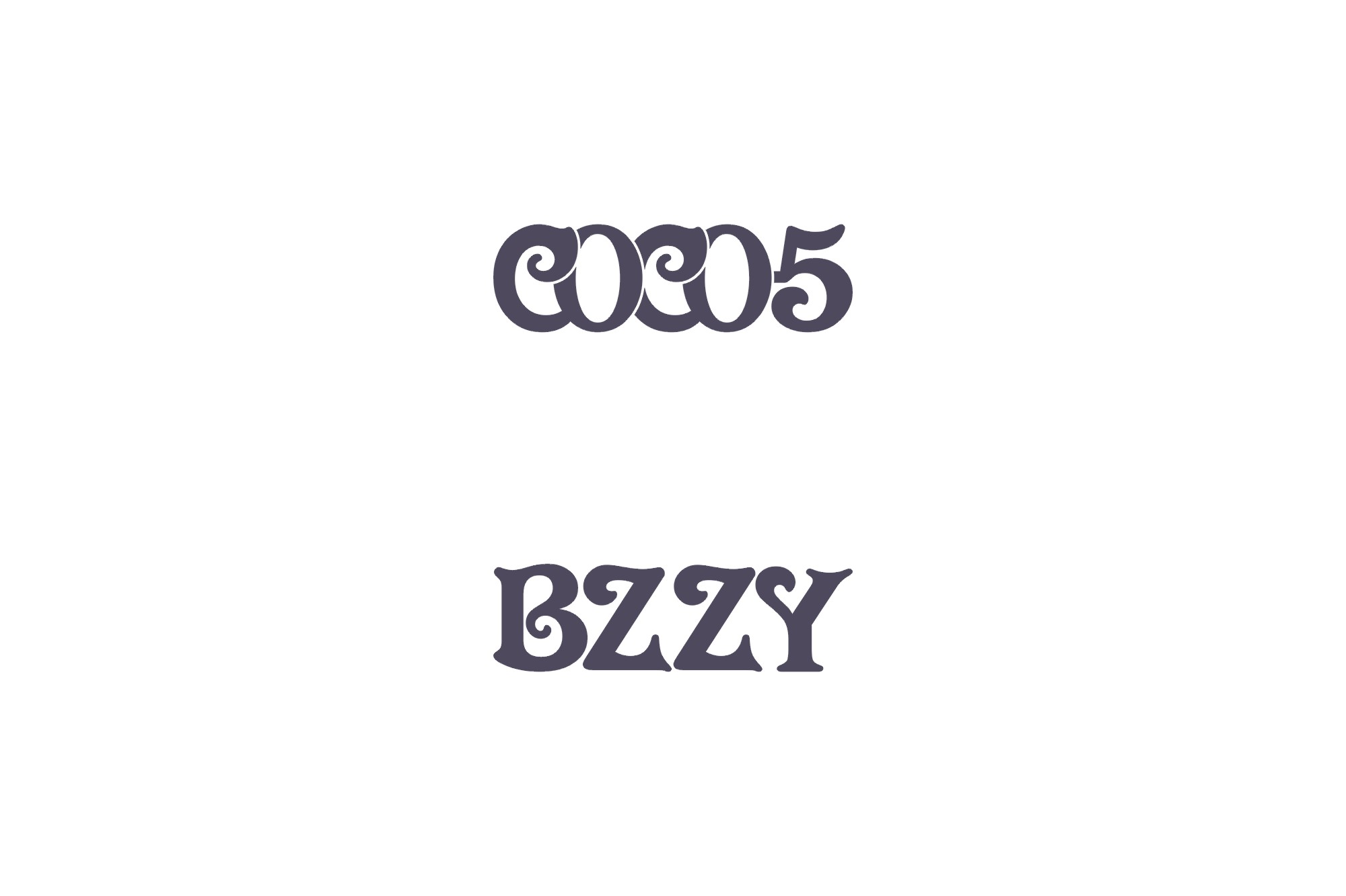 "coco-5"及"bzzy"logo设计